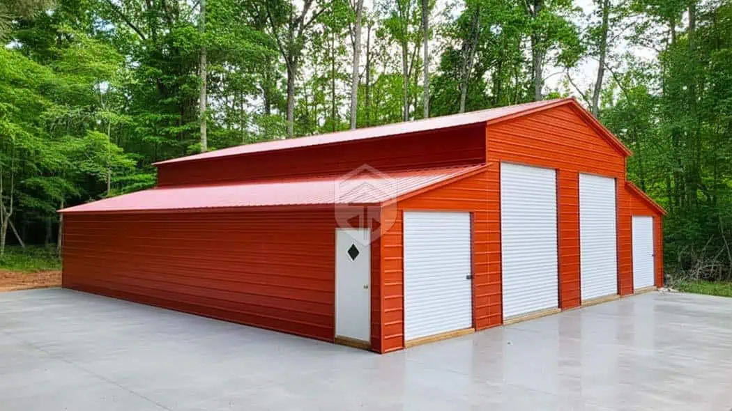 Big Red 48x40x12 Metal Barn