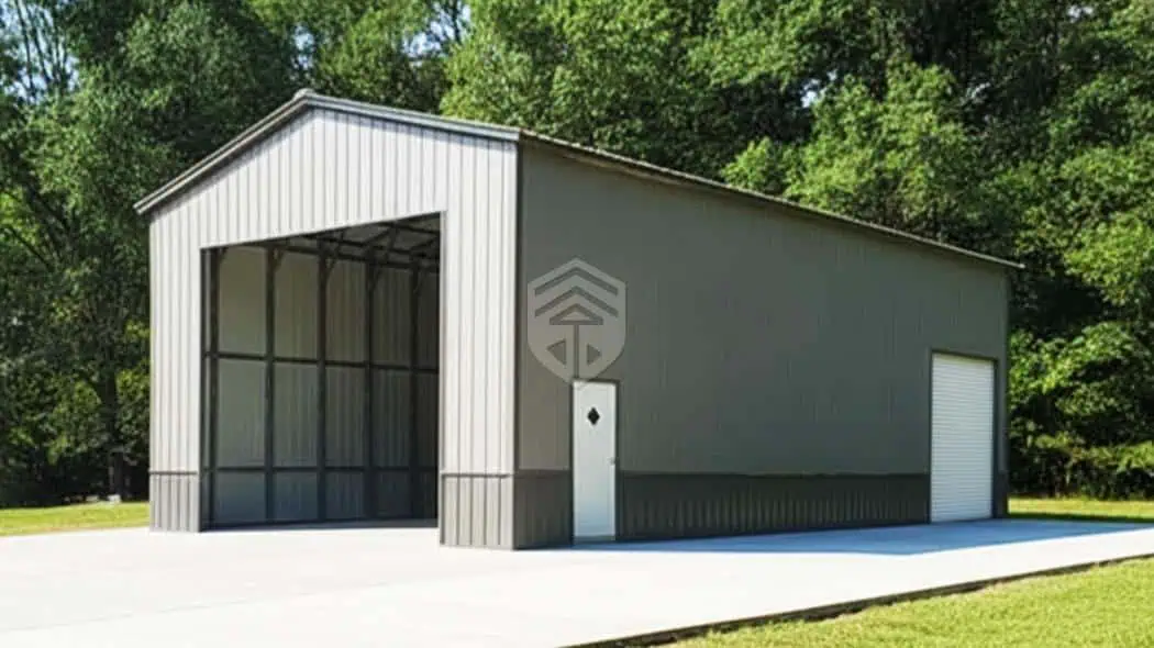 Olympus 22x35x16 Steel Garage