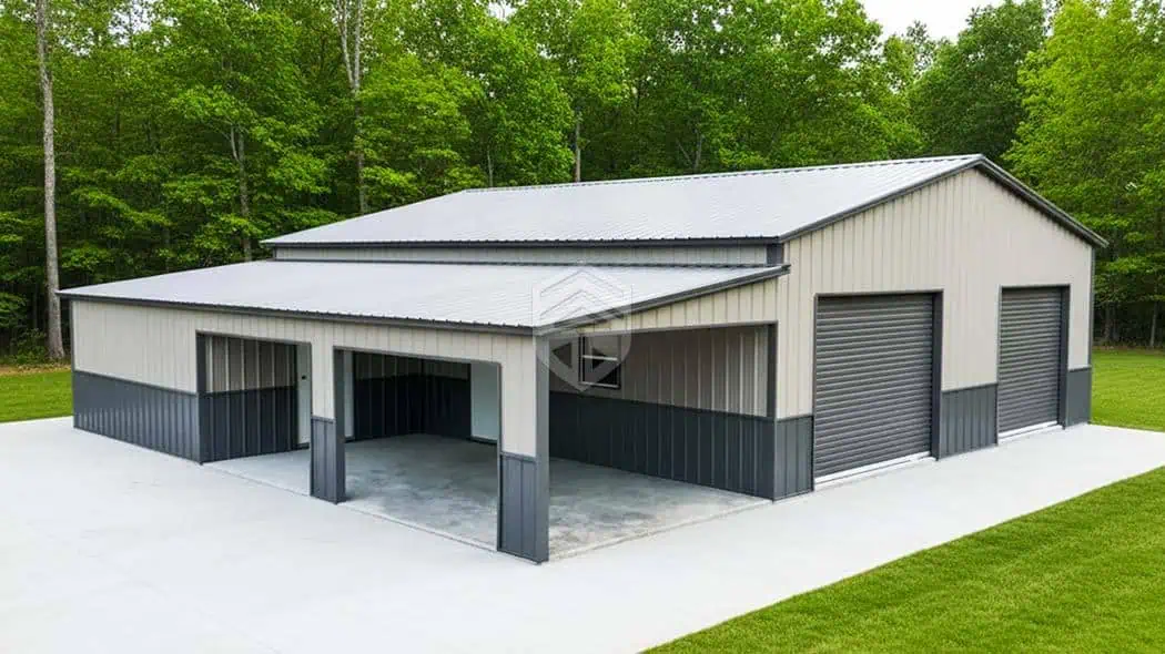 The Business Center 36x52x14 Commercial Metal Building