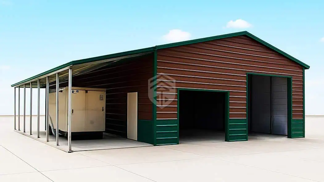 The Denali 28x40x12 Steel Garage