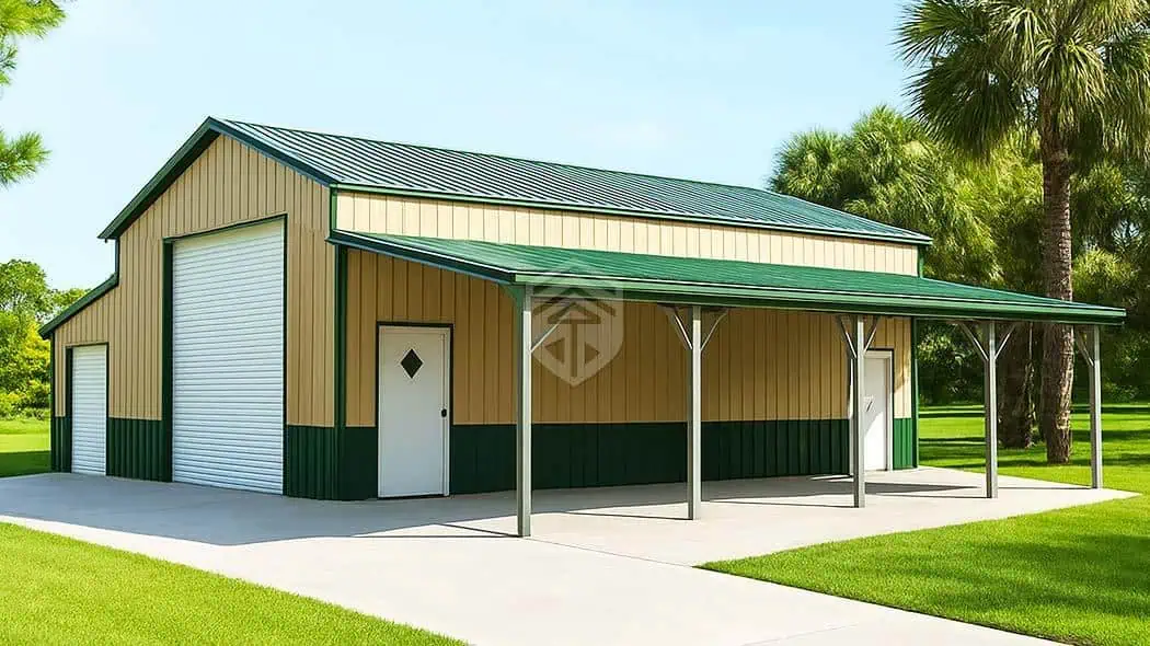 The Ranch Hand 20x35x12 Metal Barn